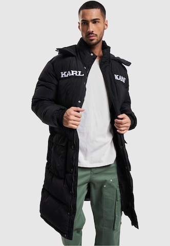 Karl Kani Winter Jacket in Black: front