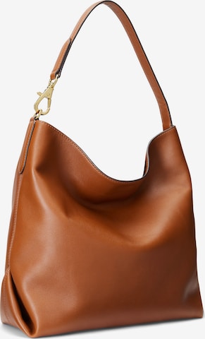 Lauren Ralph Lauren Shoulder Bag 'KASSIE' in Brown