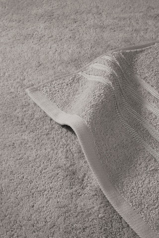 SCHIESSER Shower Towel 'Milano' in Grey