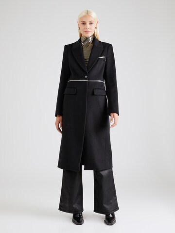 Cappotto di mezza stagione di PATRIZIA PEPE in nero: frontale