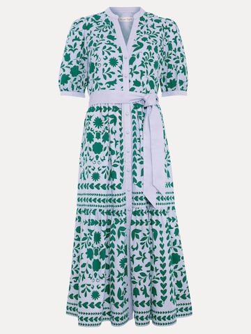 Phase Eight Dress in Blue: front