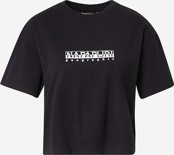 NAPAPIJRI Shirt in Black: front
