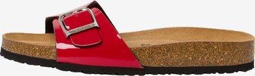 TAMARIS Mules in Red