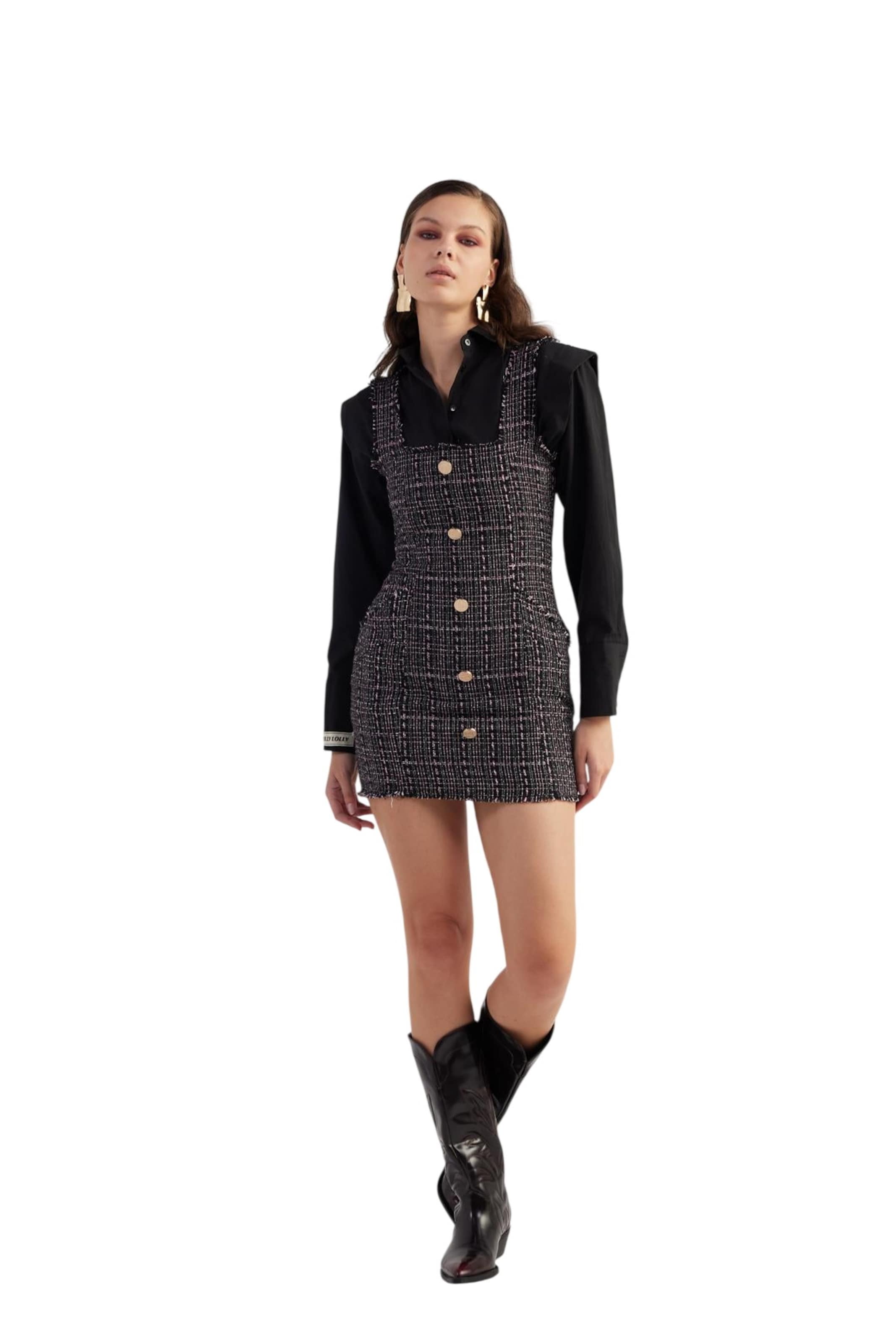 Robe HOLLY LOLLY en noir