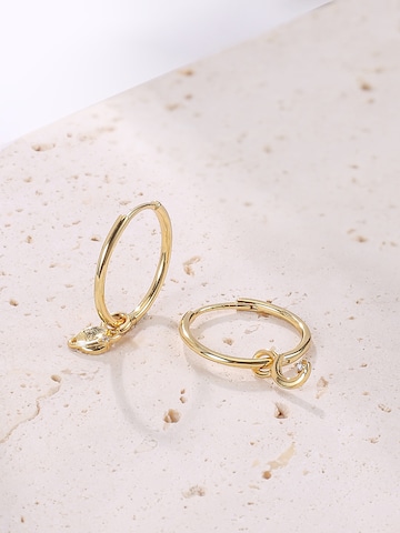 Hey Happiness Ohrringe 'Moon and Planet' in Gold