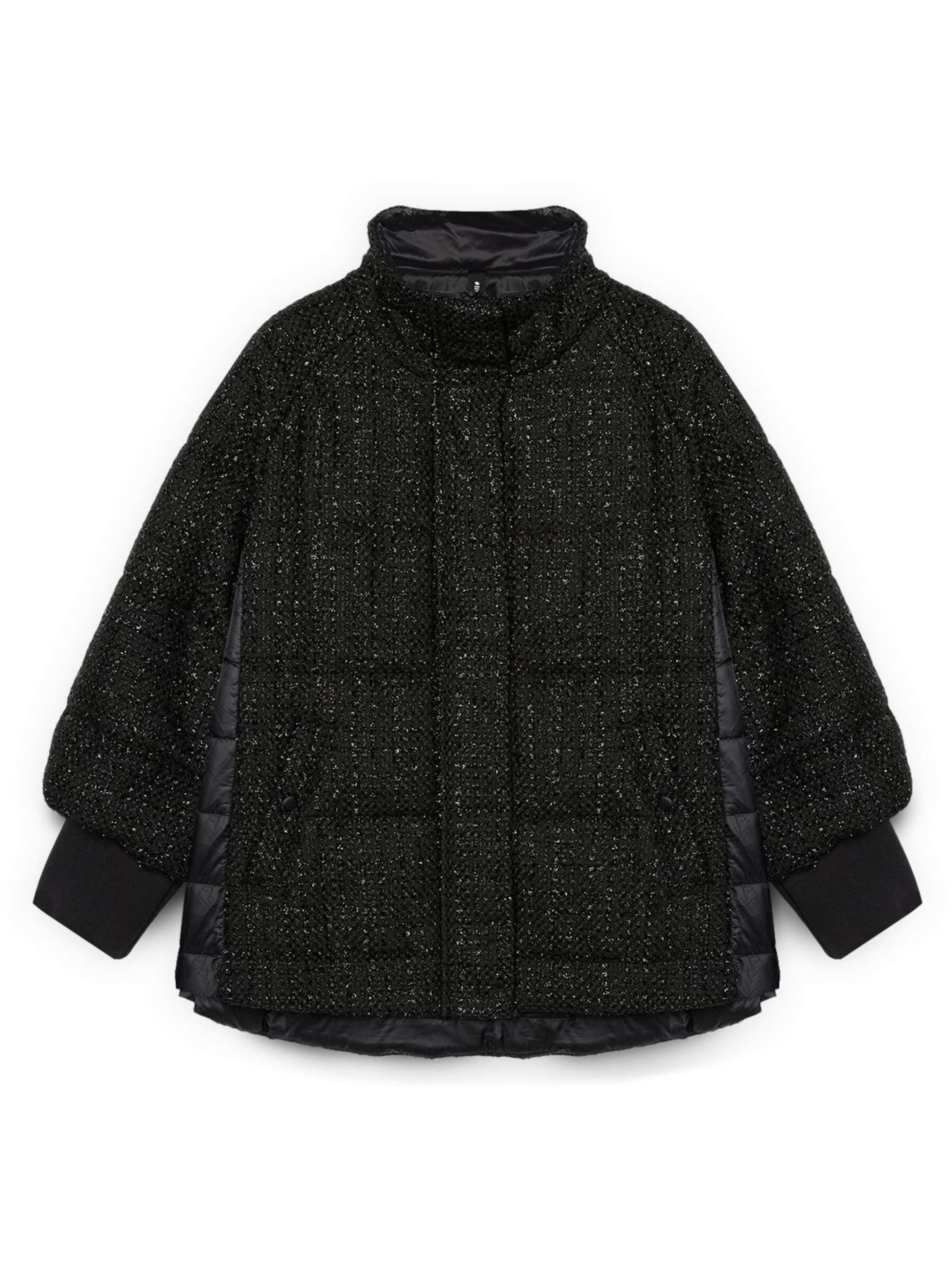 Fiorella Rubino - Chaqueta de invierno en negro: frente