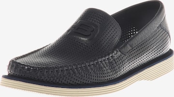 Mocassin BALDININI en bleu : devant