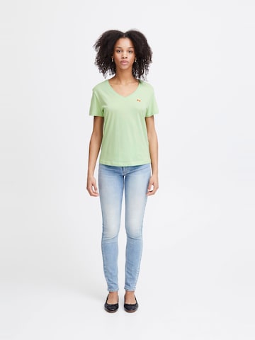 T-shirt 'Kamille' ICHI en vert