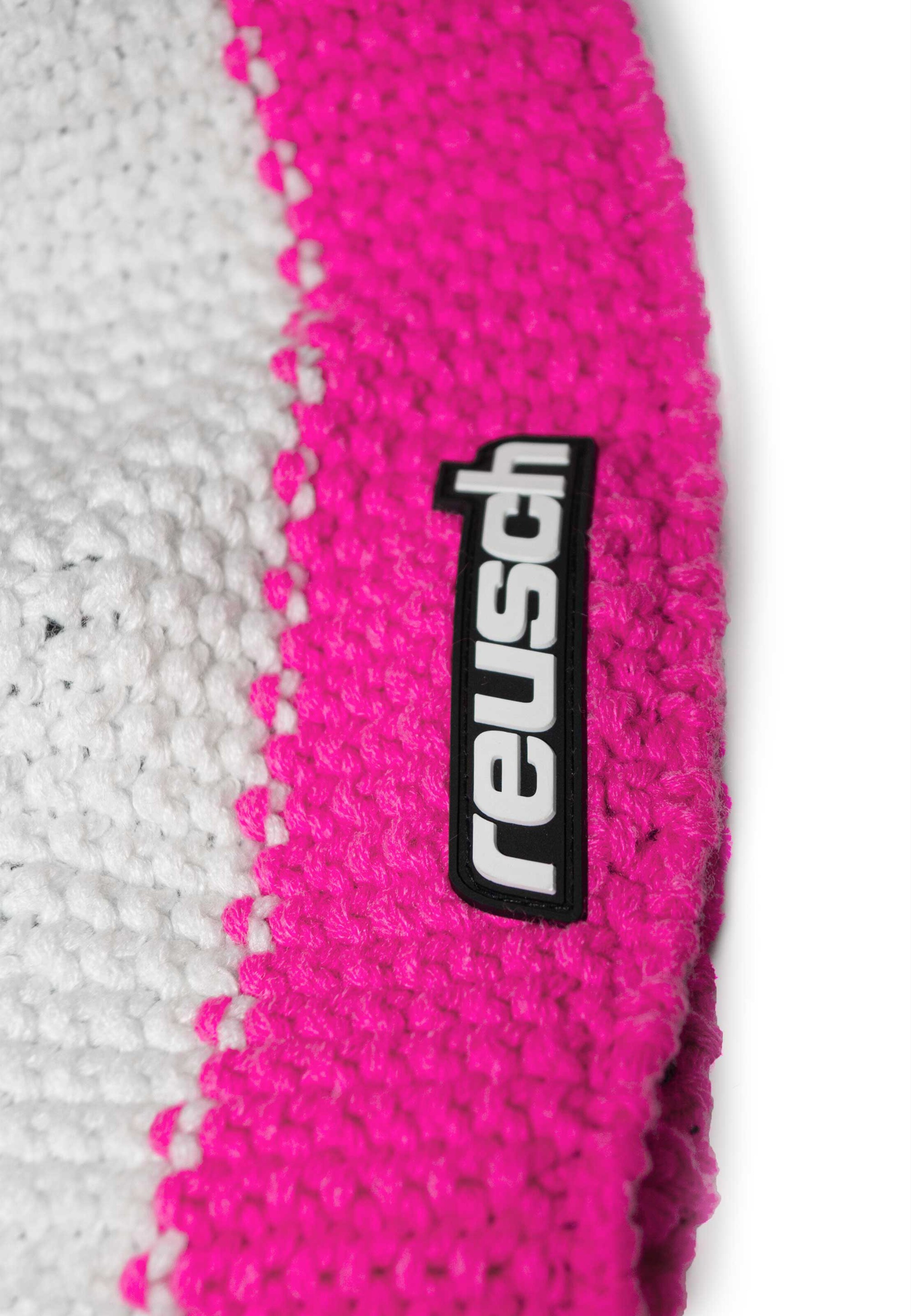 REUSCH Bommelmütze 'Enzo' in Pink