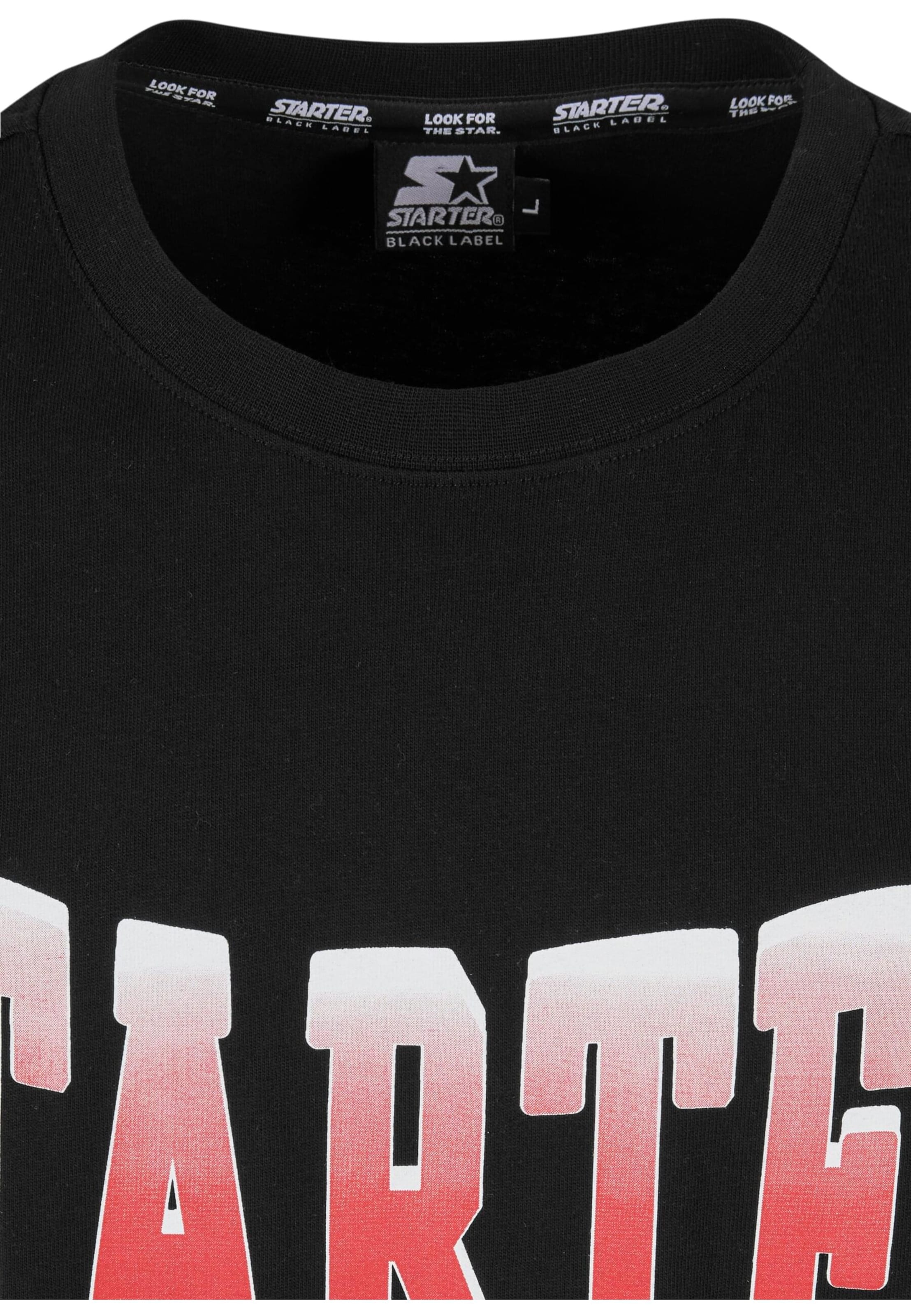 Starter Black Label Tričko 'MCMLXXI' – černá