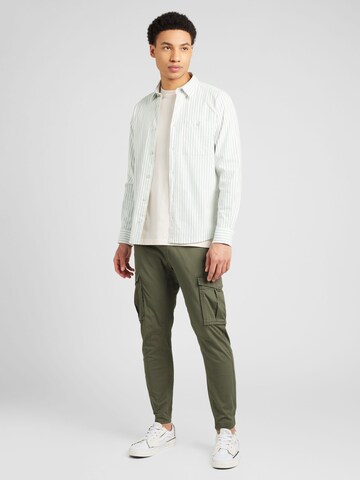 s.Oliver Regular fit Button Up Shirt in White