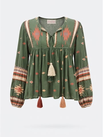 Miss June Blouse 'Aryz' in Green