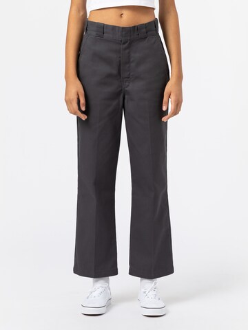 DICKIES Regular Broek in Grijs: voorkant