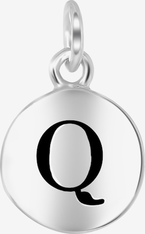 Pendentif 'Buchstabe' Lucardi en argent : devant