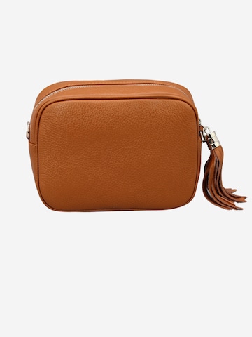 Brise Crossbody Bag 'Kira Silver' in Brown: front