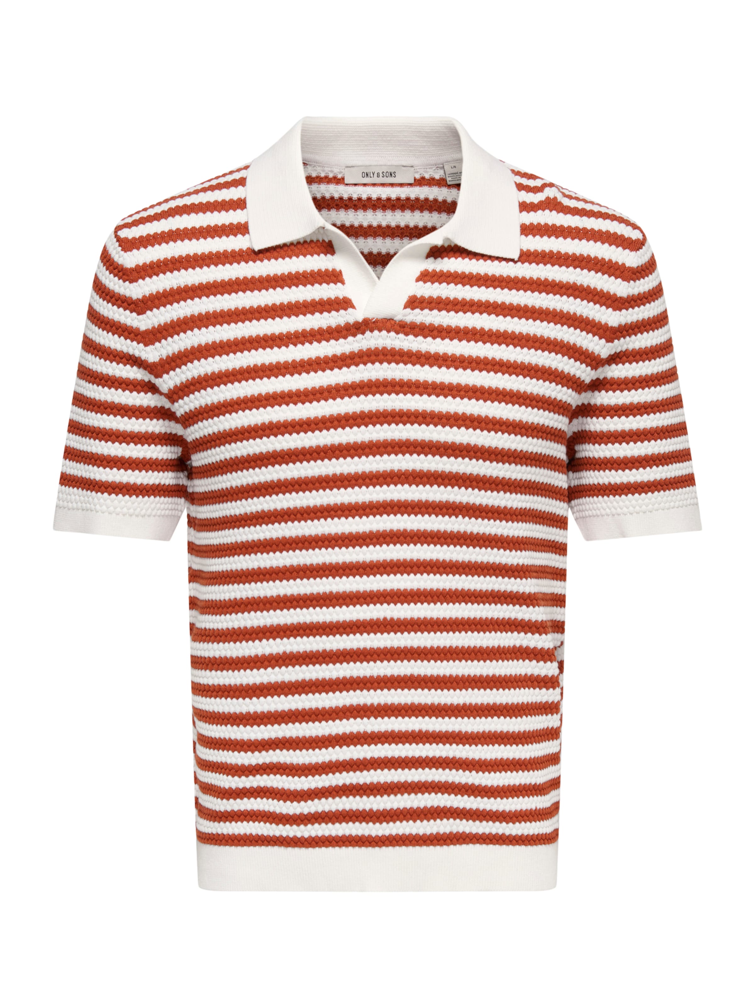 Only & Sons Свитер 'ONSSERGE' в Белый: спереди