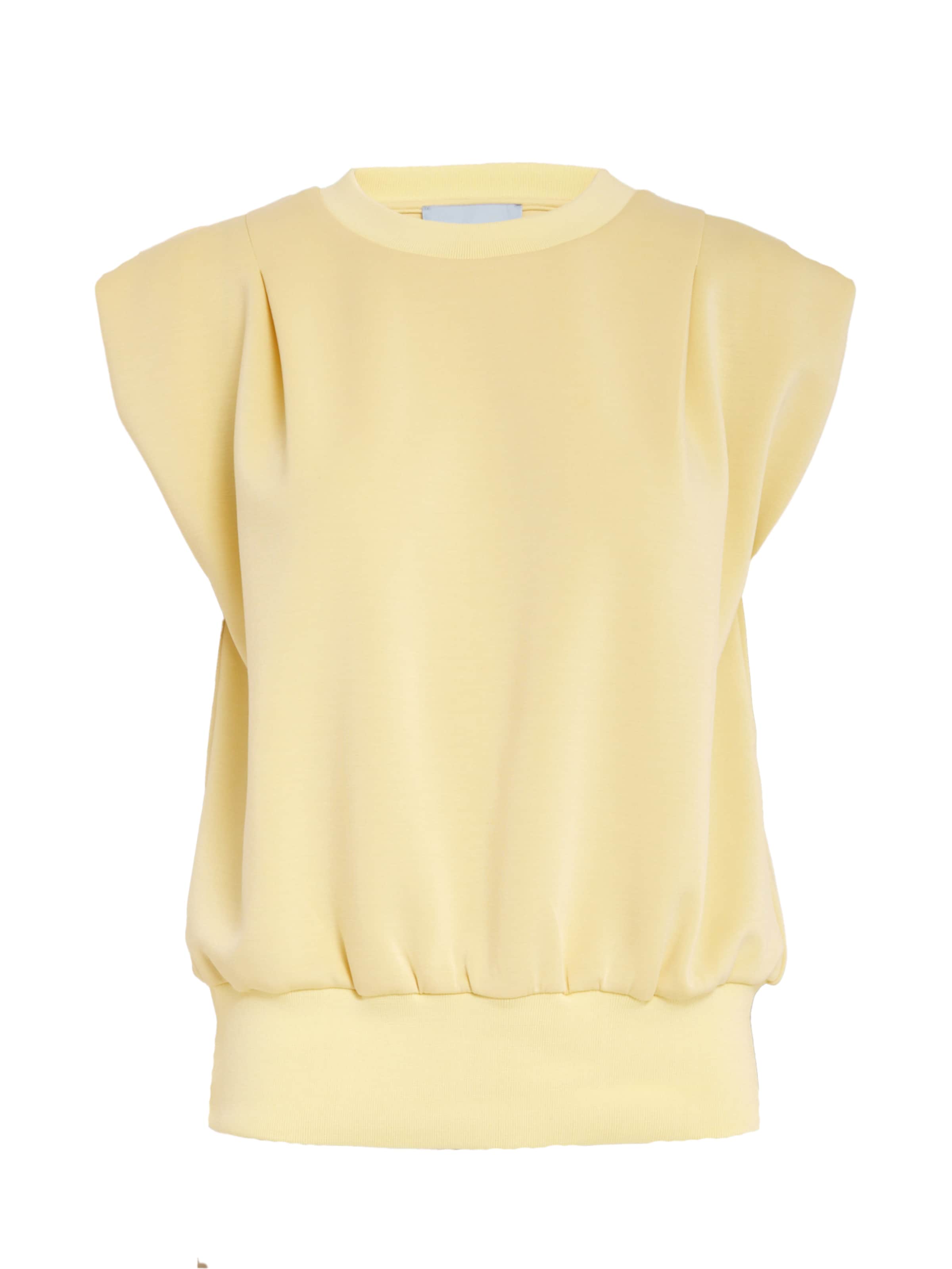 Felpa 'Marta' di minus in giallo: frontale