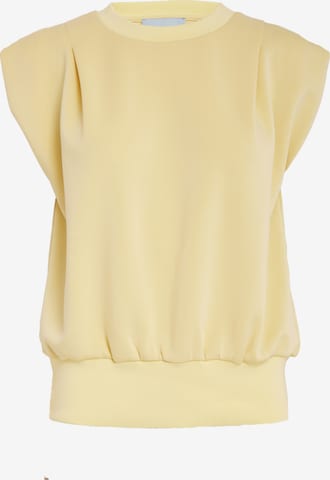 Felpa 'Marta' di minus in giallo: frontale