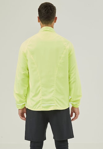 ENDURANCE Regular fit Athletic Jacket 'Lessend' in Yellow