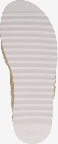 GABOR Sandalen met riem in Wit