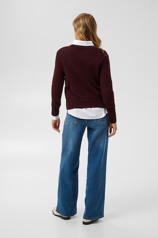Pull-over 'Cashie' Kaffe en marron