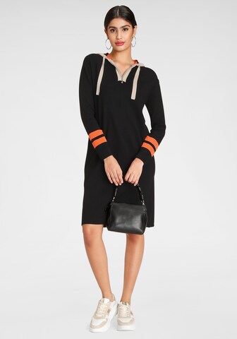 BRUNO BANANI Knitted dress in Black