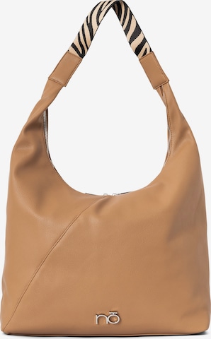 Sac bandoulière 'Opulent' NOBO en beige : devant