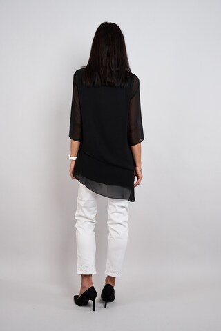 Seidel Moden Bluse in Schwarz