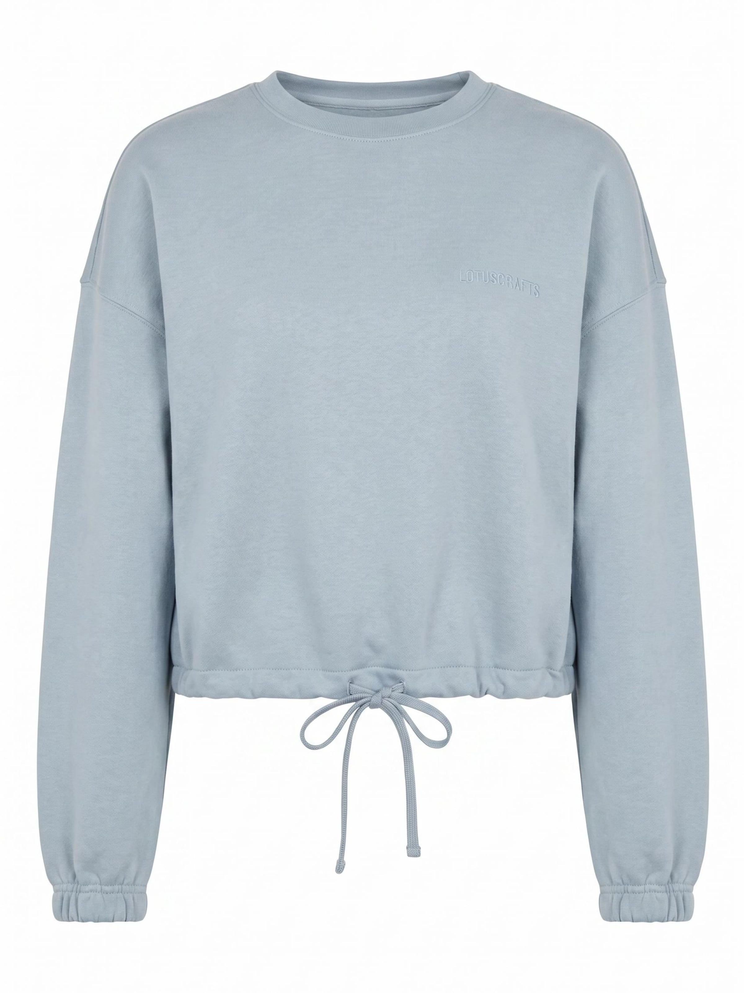 LOTUSCRAFTS Athletic Sweatshirt 'NIA' in Blue: front