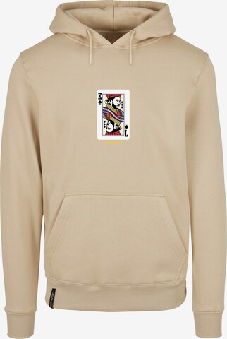 Sweat-shirt 'WL Compton Card' Cayler & Sons en beige : devant