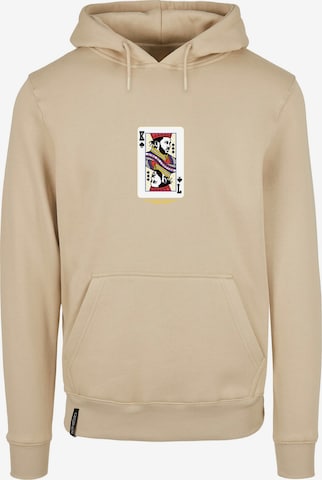 Cayler & Sons Sweatshirt 'WL Compton Card' in Beige: predná strana