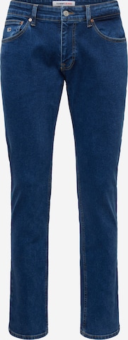 Coupe slim Jean 'Scalton' Tommy Jeans en bleu : devant