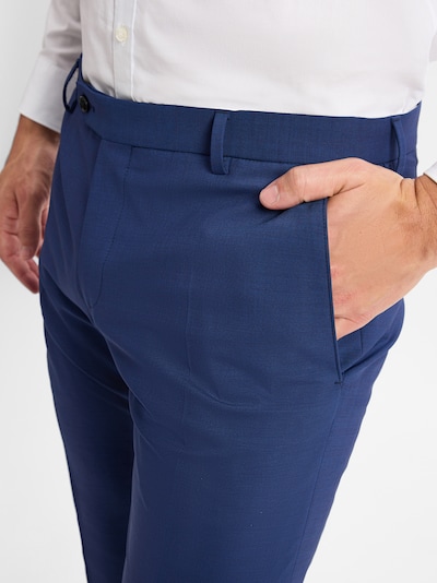 Finshley & Harding Pleated Pants ' Mitch ' in 24 in Royal blue, Item view