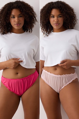 Slip Trendyol Curve en violet