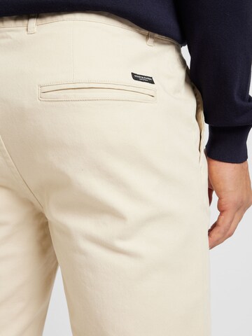 SCOTCH & SODA Slim fit Chino trousers 'Essential Mott' in Beige