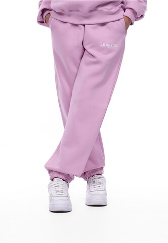 Dropsize Loosefit Hose in Lila: Vorderseite
