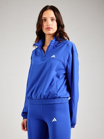 Sweat de sport 'Train Essentials' ADIDAS PERFORMANCE en bleu : devant