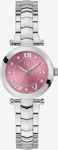 Orologio analogico 'llusion' di Gc in argento: frontale