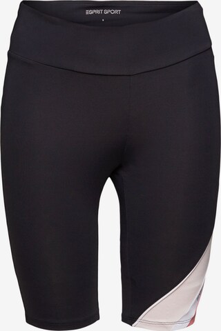 ESPRIT SPORT Workout Pants in Black: front