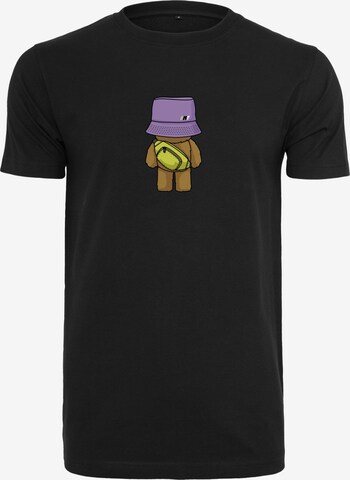 T-Shirt Mister Tee en noir : devant