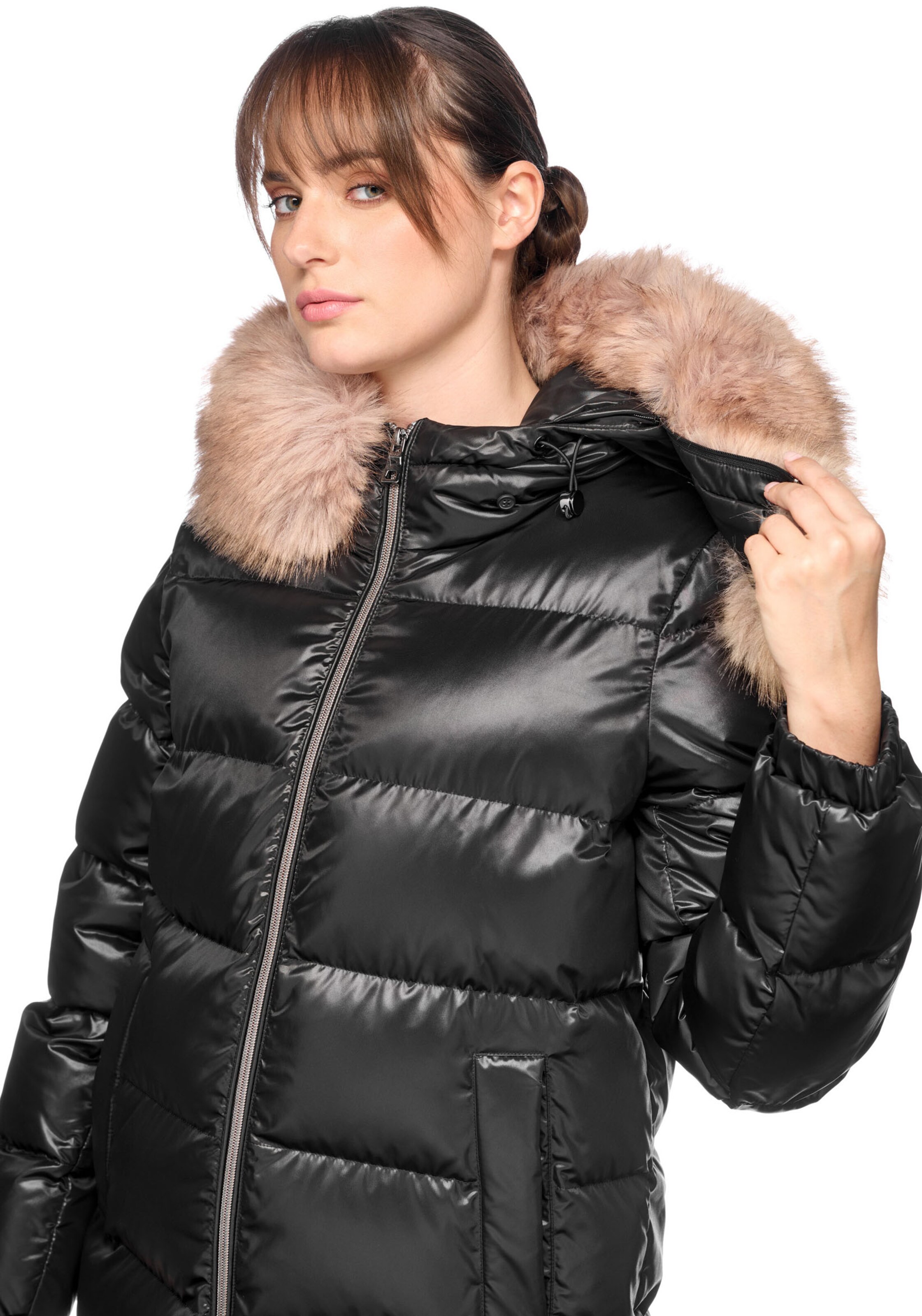 GEOX Wintermantel in Schwarz