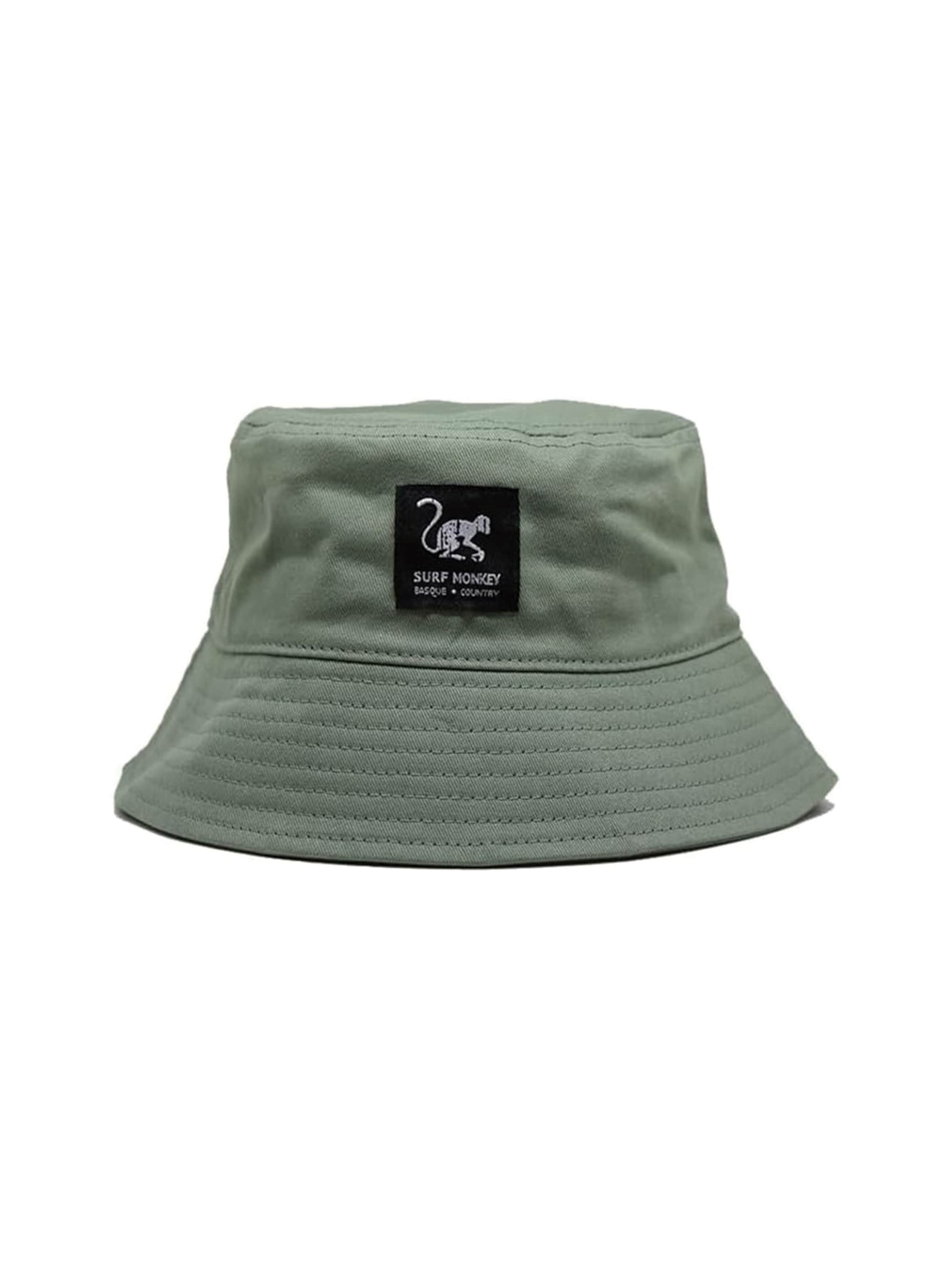 Chapeaux Surf Monkey en vert : devant