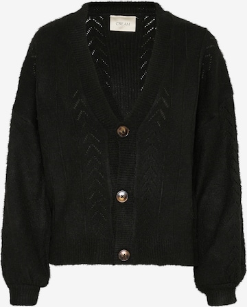 Cardigan 'CR Holiday' Cream en noir : devant