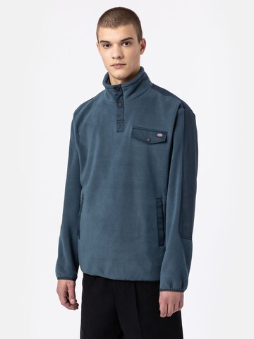 DICKIES - Sweatshirt 'Port Allen' em azul: frente