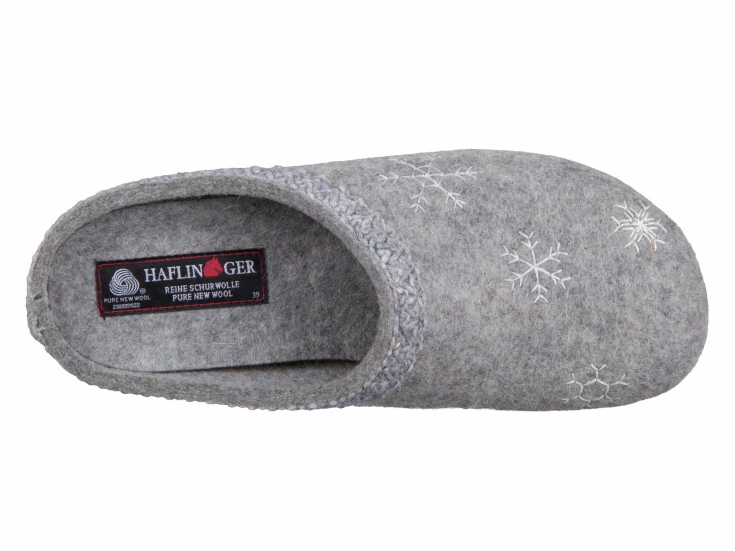 HAFLINGER Slippers in Grey