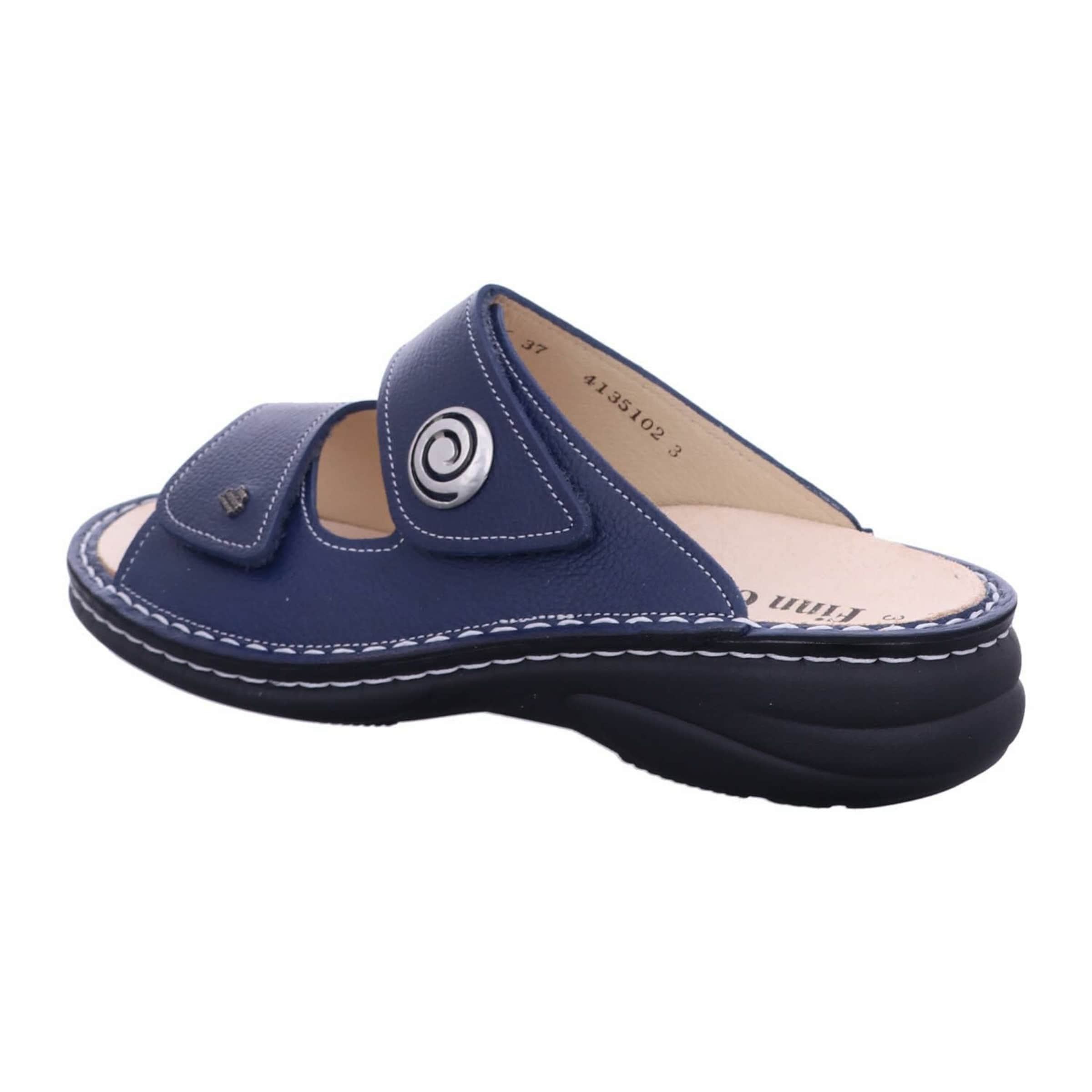 Finn Comfort Mule in Blue