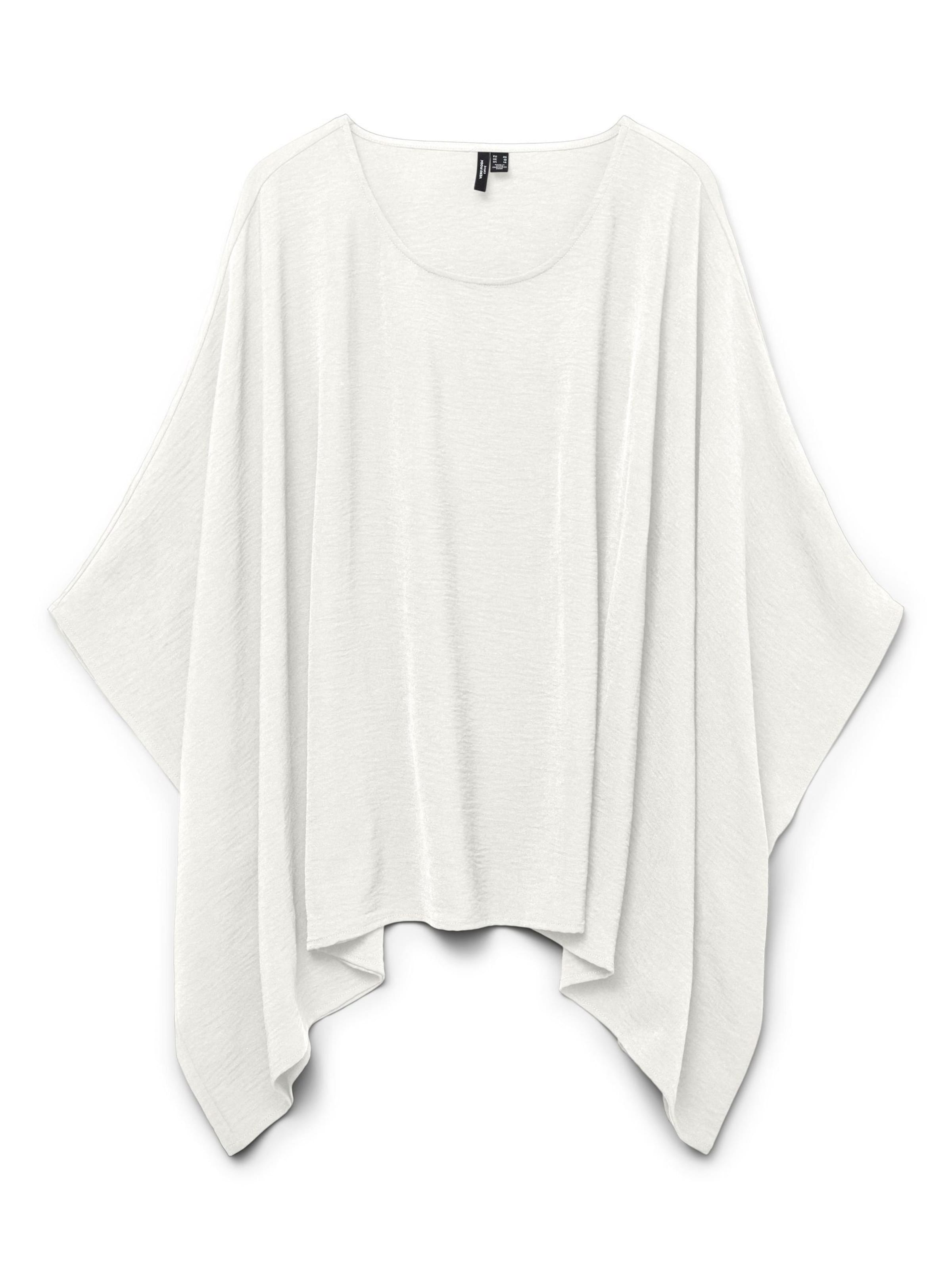 Vero Moda Curve - Blusa 'VMCALVA' en blanco: frente