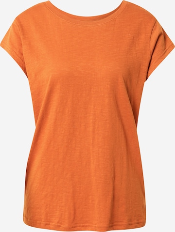 minus T-shirt 'Leti' i brun: framsida