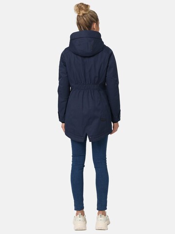 Parka mi-saison 'Brinjaa' NAVAHOO en bleu