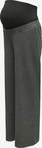 Wide leg Pantaloni 'OLMBONELA' di Only Maternity in grigio: frontale
